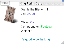 King Poring Card.png